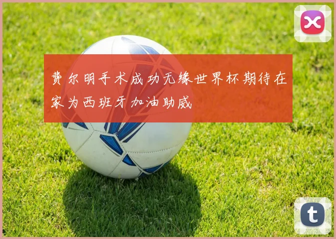 费尔明手术成功无缘世界杯期待在家为西班牙加油助威